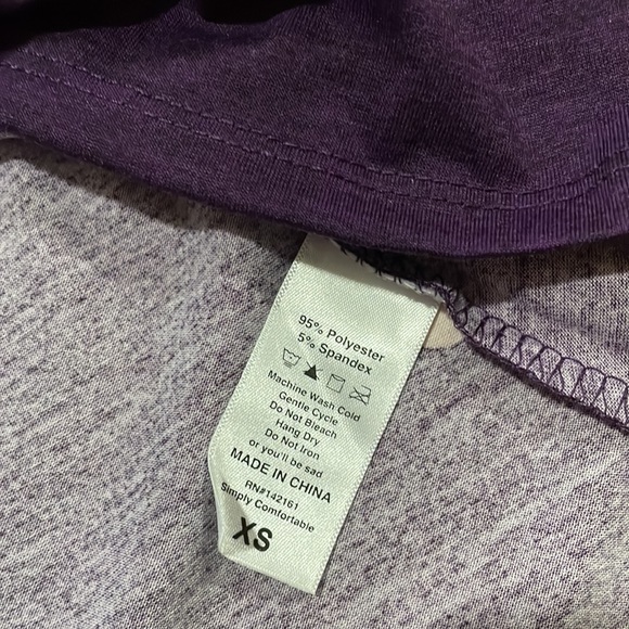 NWT Purple Polka Dot Carly Dress, XS but fits more like XXS - Picture 4 of 5